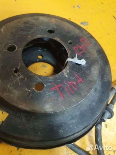 Барабан тормозной задний трос ручника Nissan Tiida