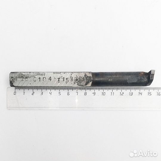 Резец канавочный для внутренних работ левый 16х16х
