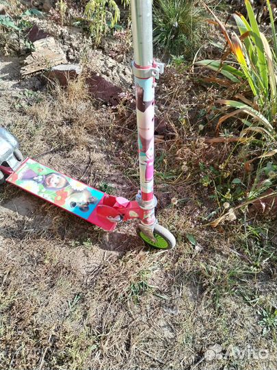 Самокат детский трехколесный складной