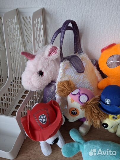 Мягкие игрушки пакетом