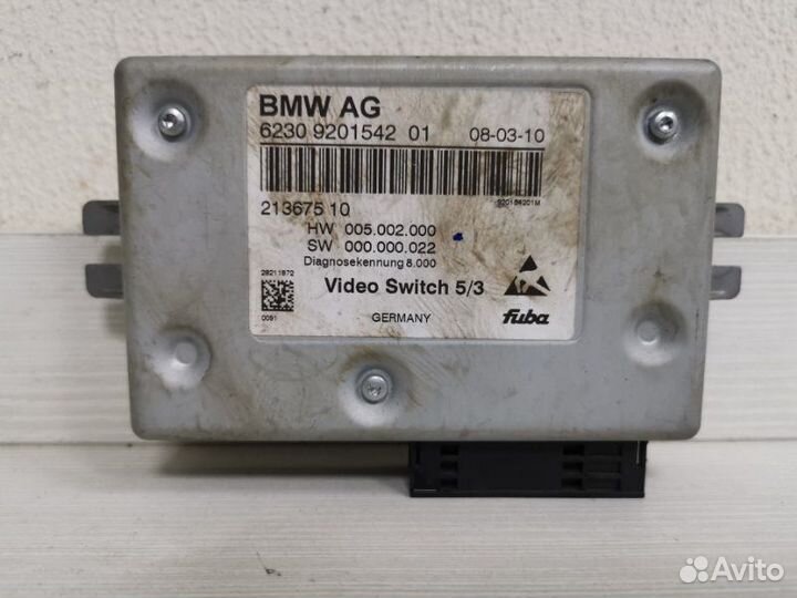 Видеокоммутатор Видео Модуль Bmw 7 F01 2010