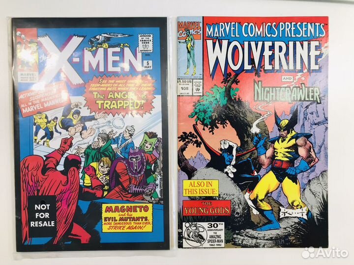 Комиксы Люди Икс. Росомаха оригиналы