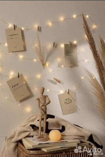 Гирлянда нить роса