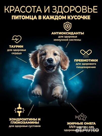 Корм для собак и кошек Премиум и Холистик