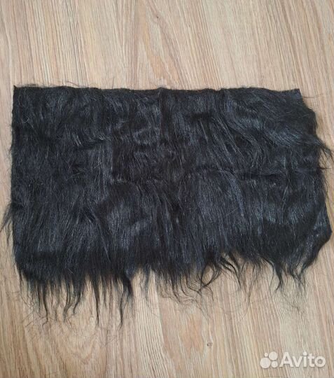Мех искусственный для рукоделия 38 на 20 см