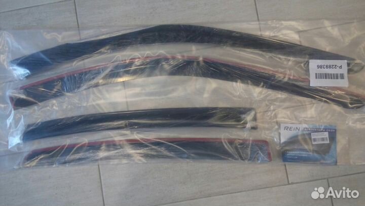 Дефлектор окон Ветровики Ford Focus3 4/5d 2011