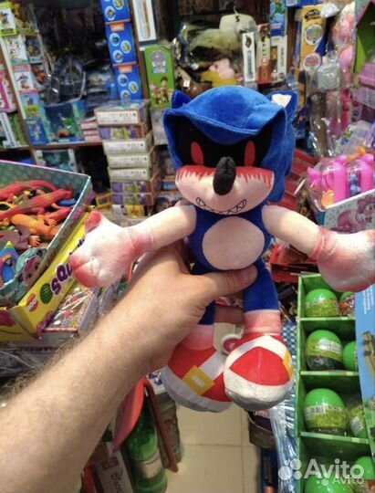 Мягкая игрушка ёжик соник пластиковые фигурки