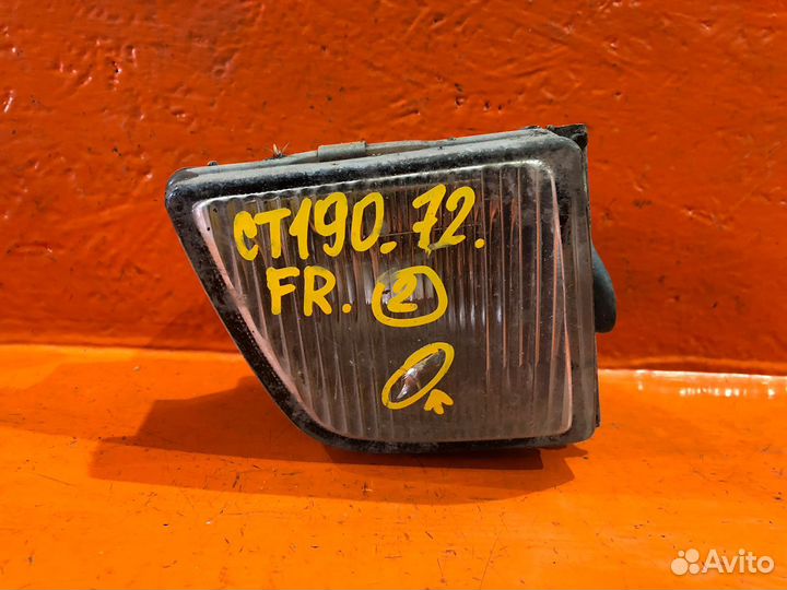 Туманка правая toyota corona T19