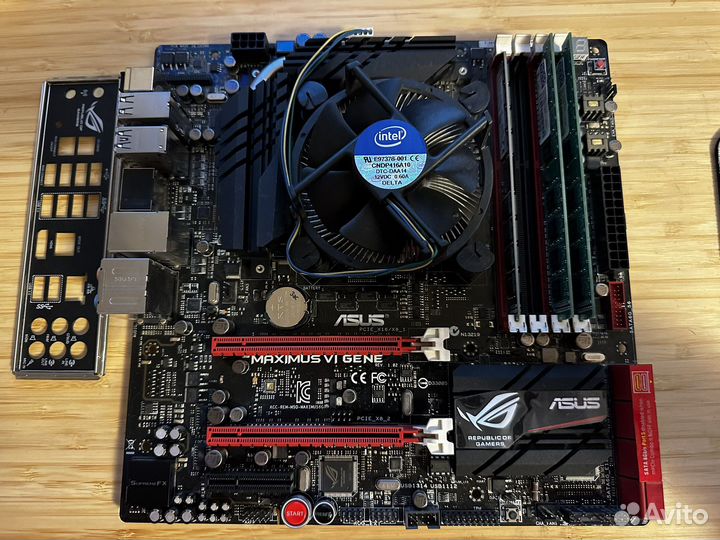 Материнская плата asus maximus VI gene