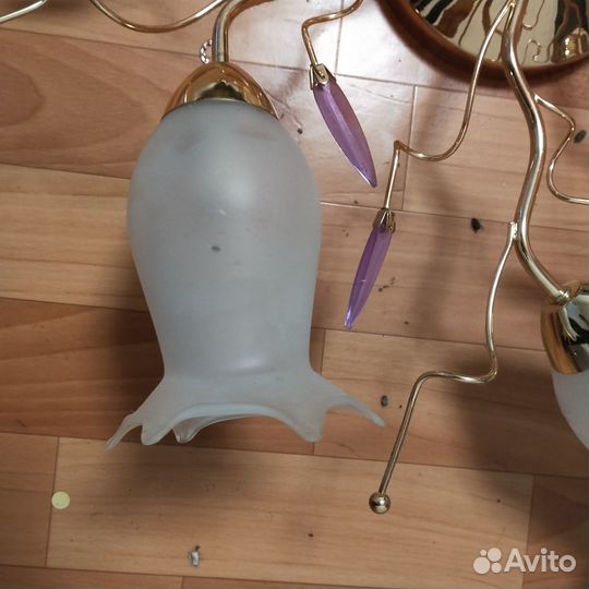 Люстра потолочная бу