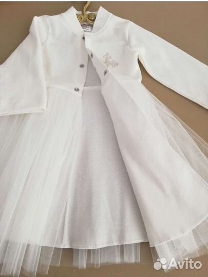 Крестильный набор для девочки 62 носочки в подарок