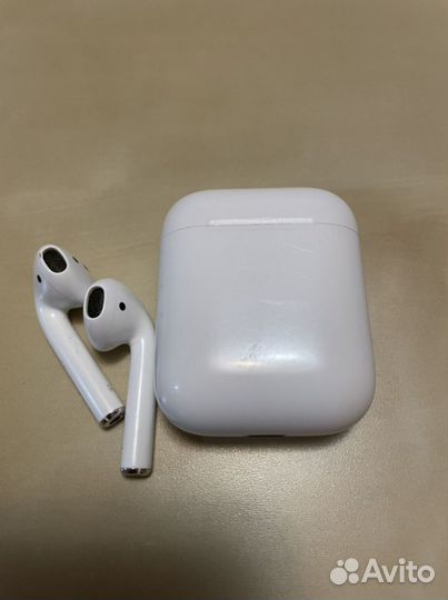 Кейс Airpods, футляр с беспровод.зарядкой оригинал