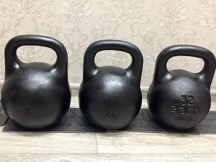 Гири 16;24;32 кг