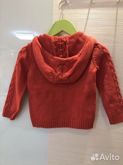 Нарядный костюм 92 р-р джинсы, рубашка, кардиган