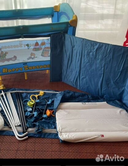 Детская кровать манеж