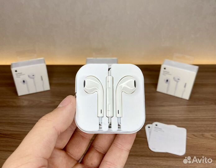 EarPods 3.5 1:1 (Оригинал) проводные наушники