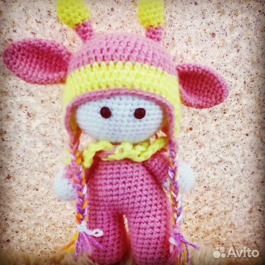 Вязаная куколка Йо-Йо