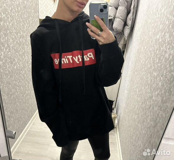 Толстовка женская оверсайз