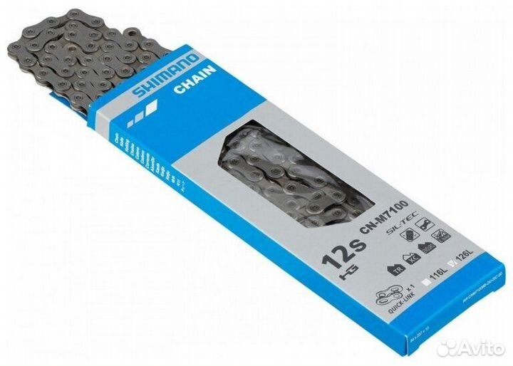 Цепь 12 скоростей Shimano SLX M7100