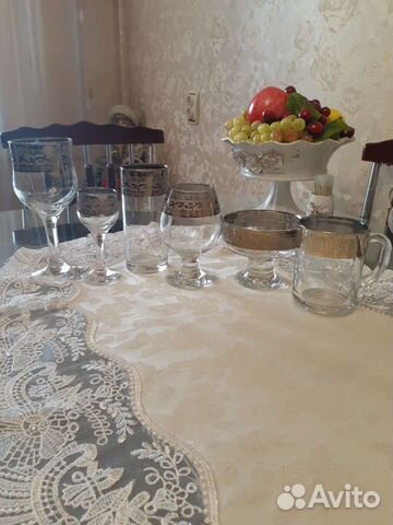 Фужеры, бокалы, рюмки