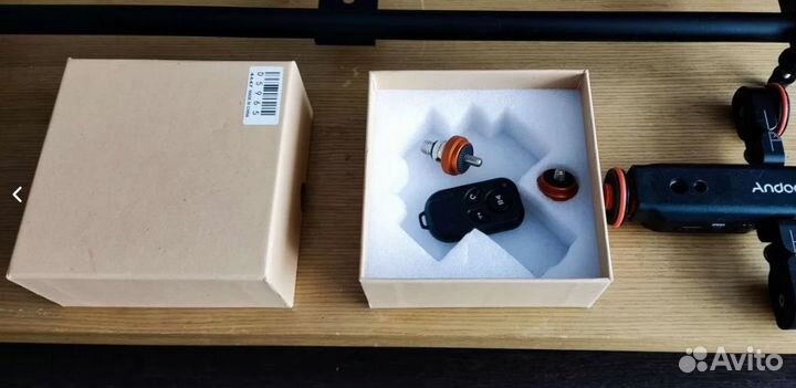 Тележка Andoer Dolly и слайдер для видео