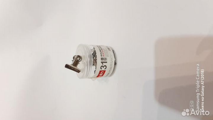 Прищепка металлическая для наращивания ногтей