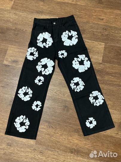 Джинсы denim tears черные