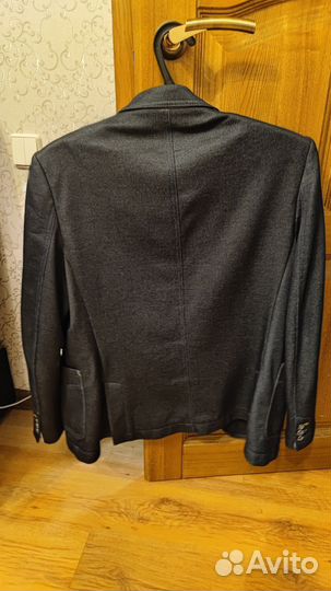 Пиджак zara темно синий