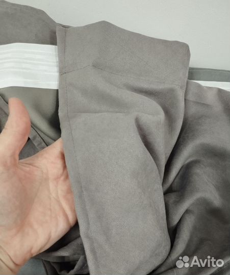 Шторы серые