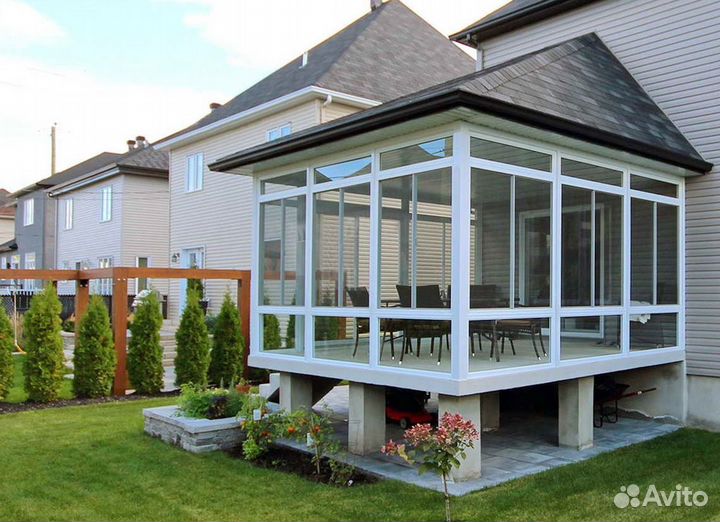 Остекление веранды