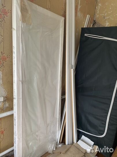 Дверь межкомнатная белая