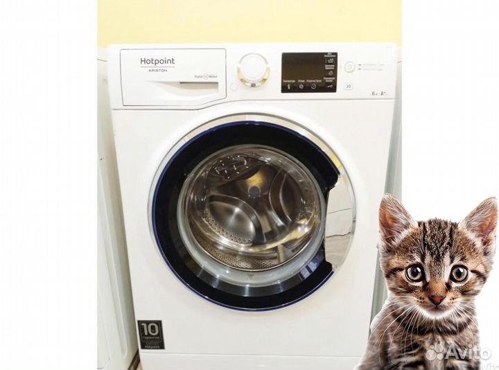 Стиральная машина Hotpoint 6кг. Гарантия 1 год