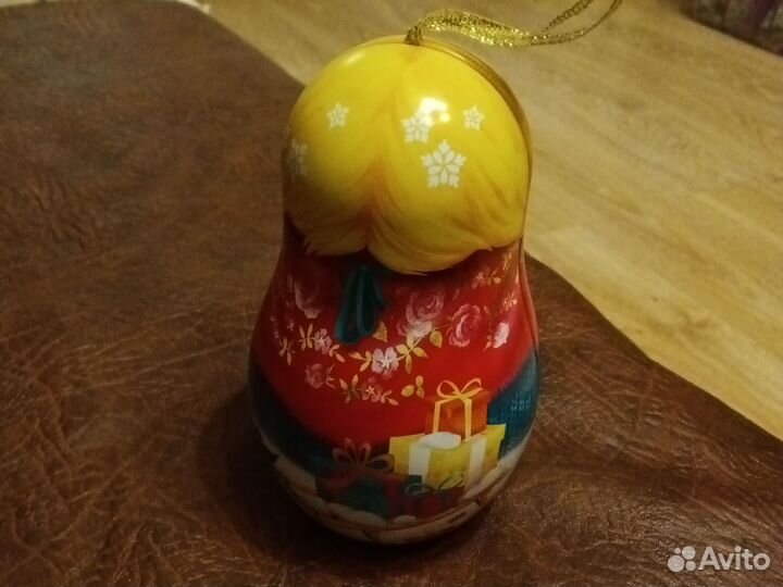 Жестяная матрешка Липтон Россия