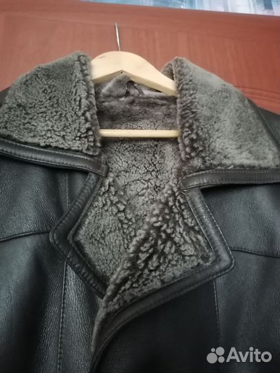 Дубленка натуральная мужская 50 - 52 рост 180