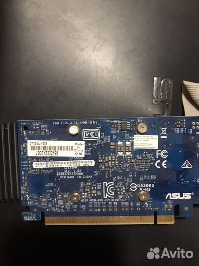 Видеокарта Asus Geforce GT 710 1GB