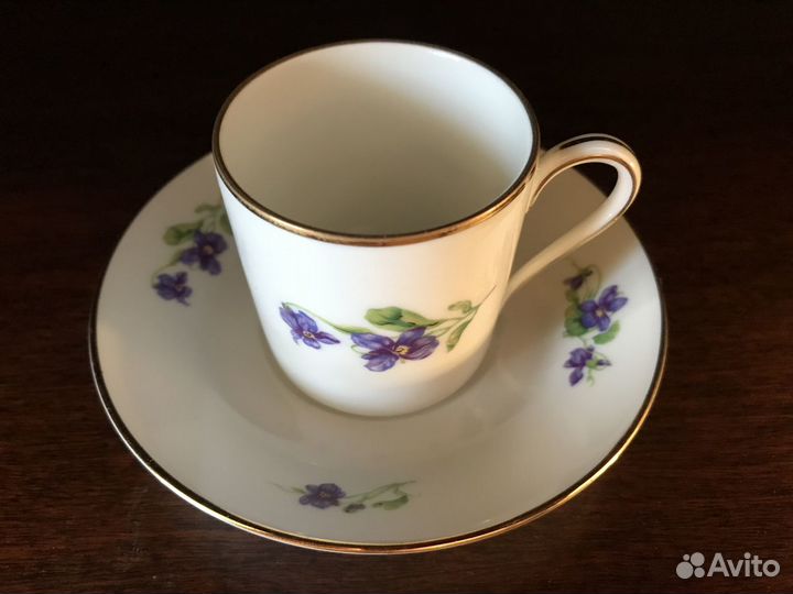 Кофейная пара. Антикварная. Rosenthal