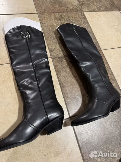 Сапоги Pull bear казаки. Новые