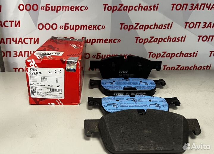 Колодки тормозные mercedes GL X166/ML W166 перед