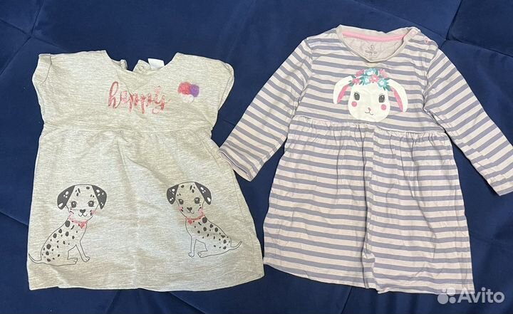 Вещи пакетом на девочку 86 размер