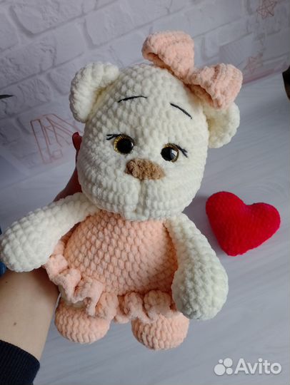 Игрушки из плюшки