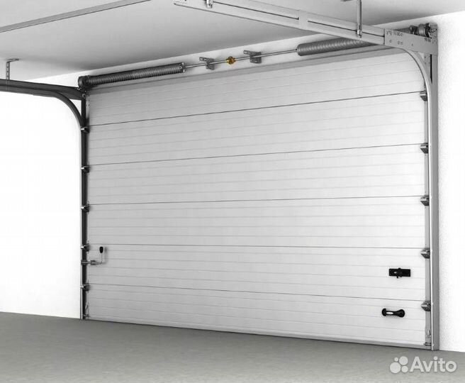 Гаражные секционные ворота дорхан монтаж 1-3 дн