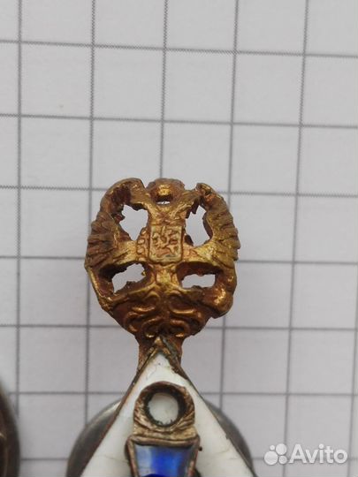 Знак окончания Императорского университета, винт