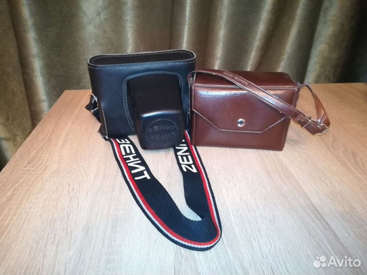 Фотоаппарат Зенит ет+вспышка Фотон