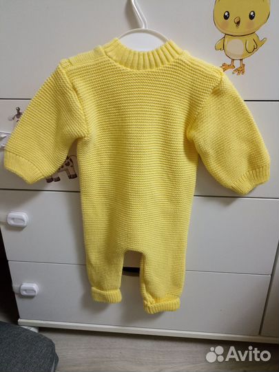 Вязаный комбинезон