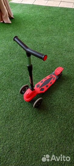 Самокат детский трехколесный с 4 до 7 лет
