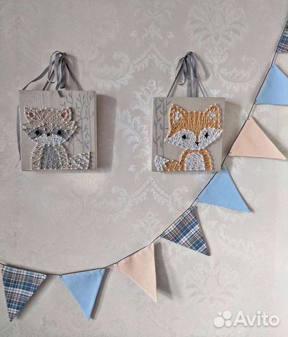 Декор в детскую комнату