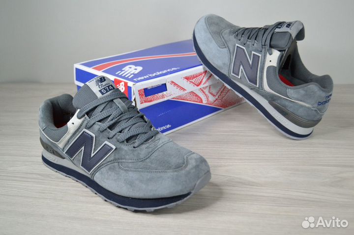 Кроссовки мужские New Balance 574 большие размеры