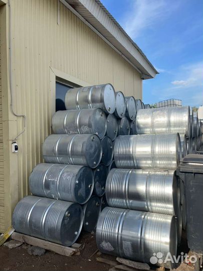 Бочка металлическая бу 200л нал/безнал