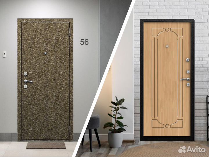 Металлическая входная дверь Милан. Рассрочка