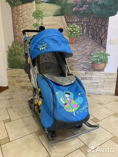 Санки коляска Ника 7